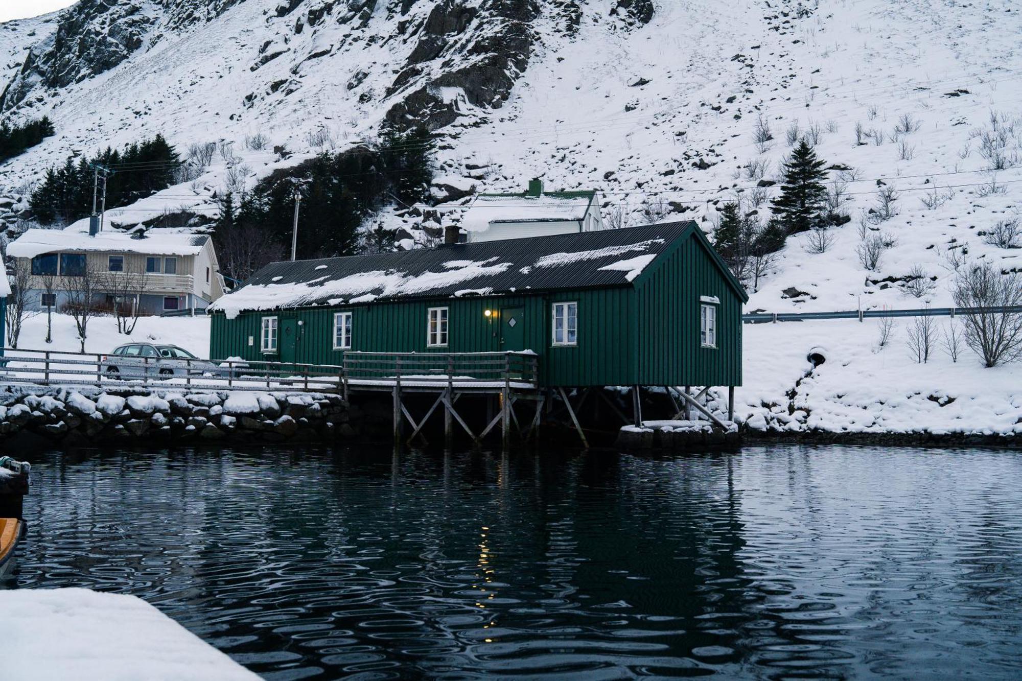 Kraemmervika Rorbuer - Rustic Cabins In Lofoten Ballstad Exteriér fotografie