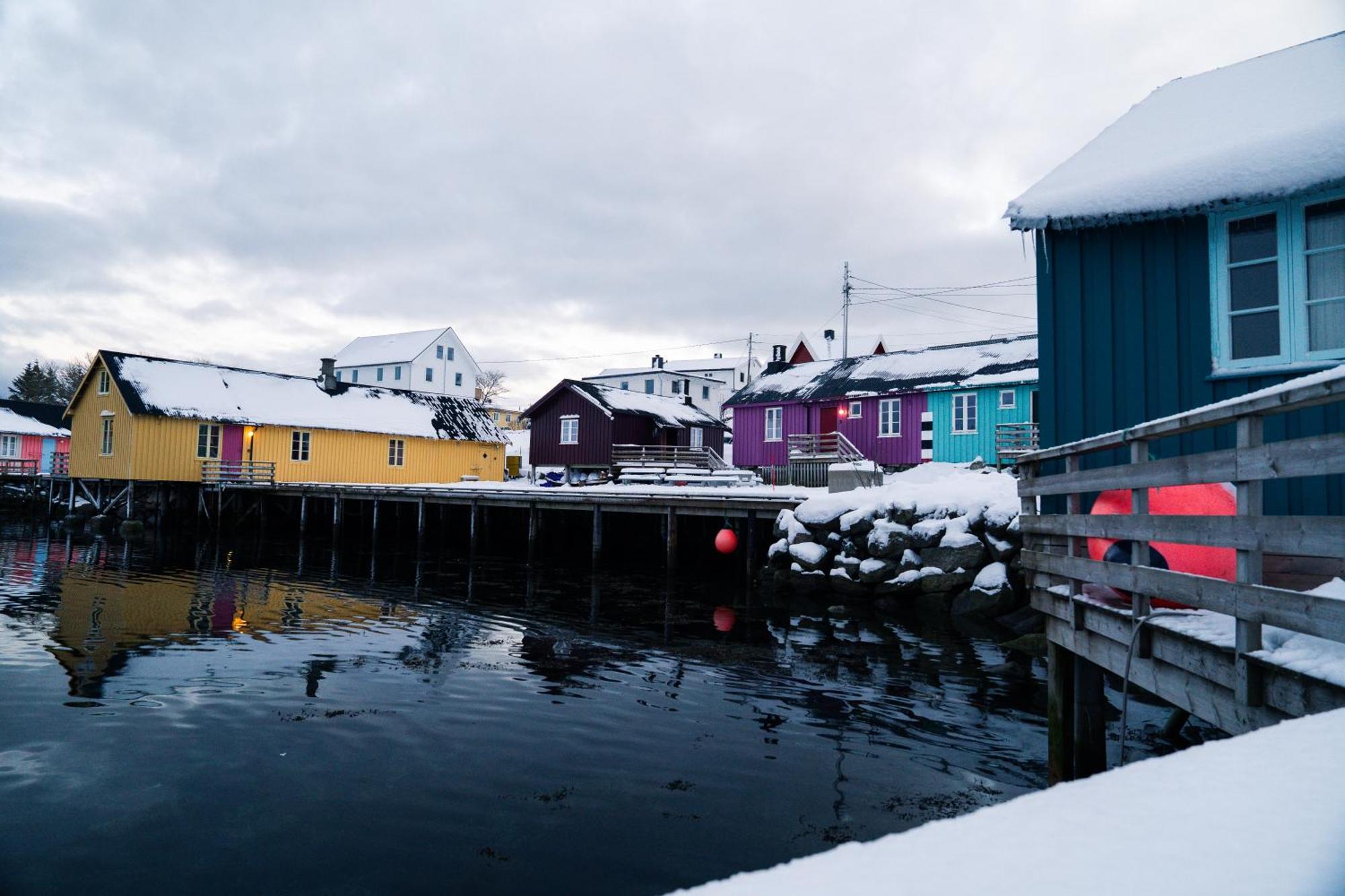 Kraemmervika Rorbuer - Rustic Cabins In Lofoten Ballstad Exteriér fotografie